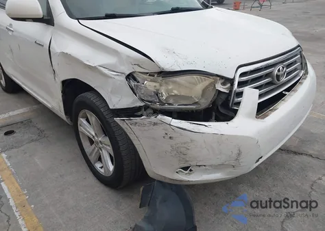 2008 Toyota Highlander Limited from USA, damaged, VIN JTEDS42A582004677